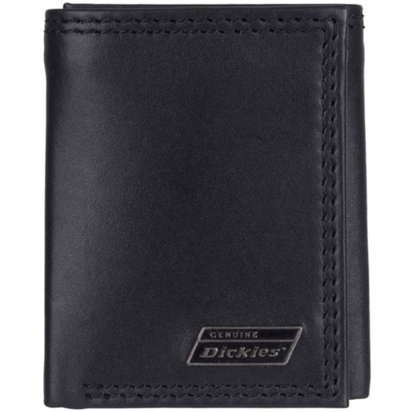 Genuine Dickies Men's RFID Leather Extra Capacity Trifold Wallet - Picture 2 of 3